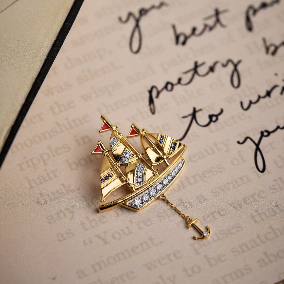 Ocean Odyssey Brooch