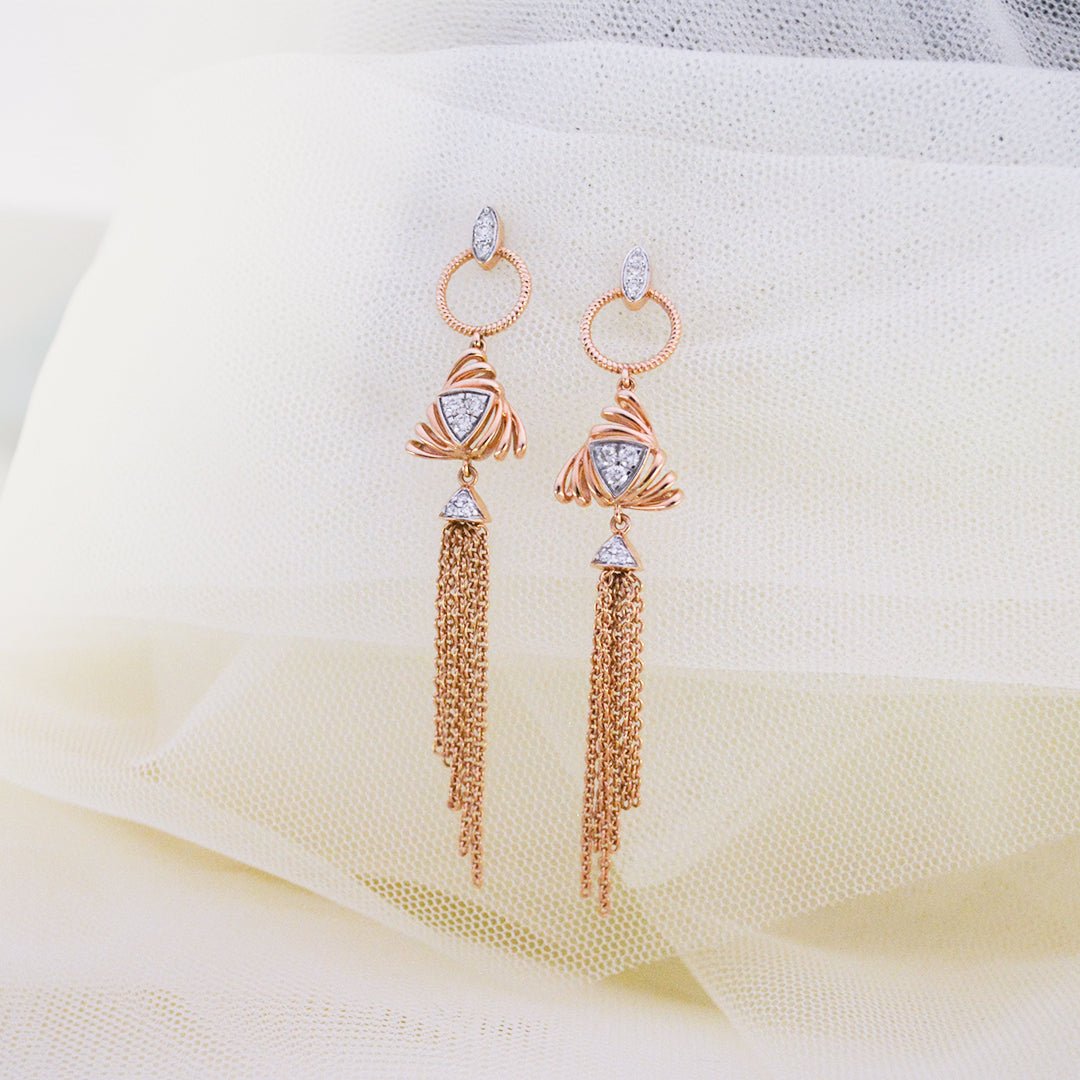 Abigail Diamond Earrings - zivar.in