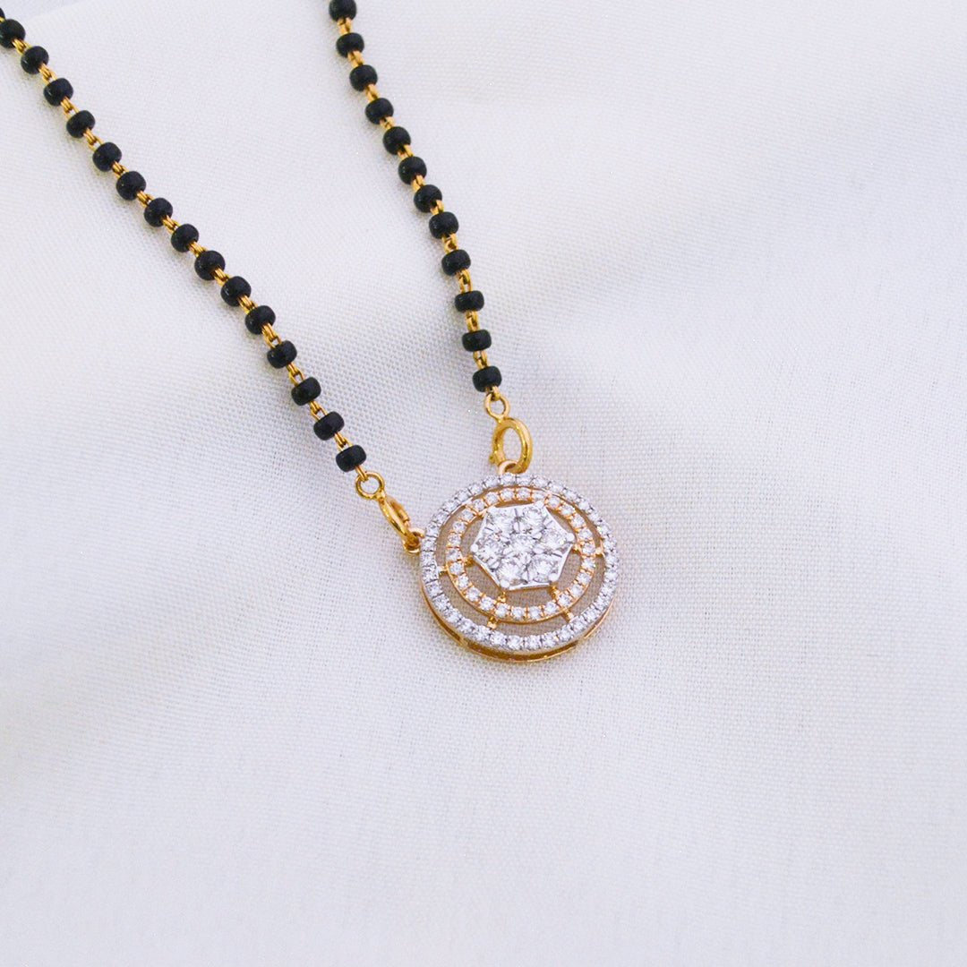 Brielle Diamond Mangalsutra - zivar.in