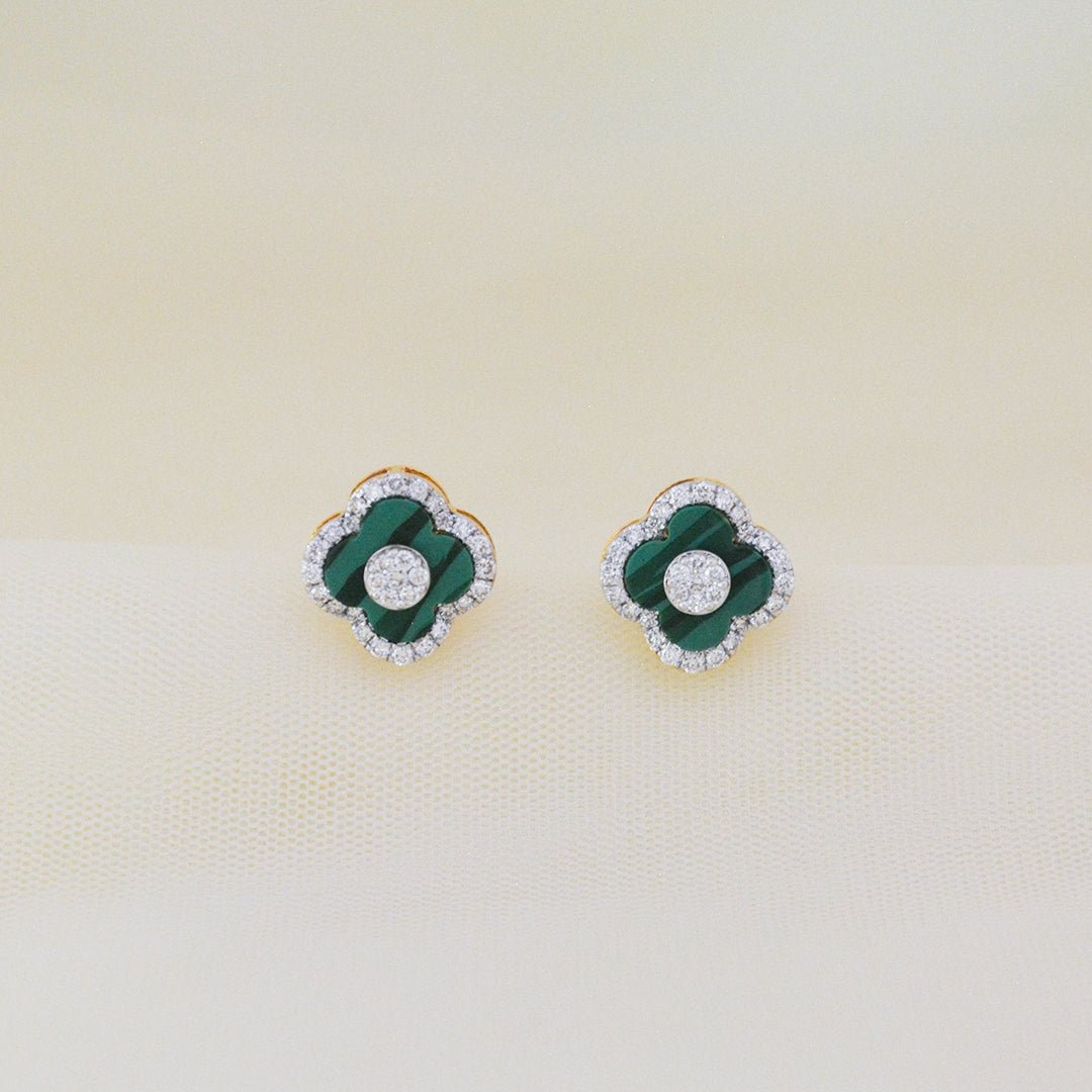 Clover Diamond Earrings - zivar.in