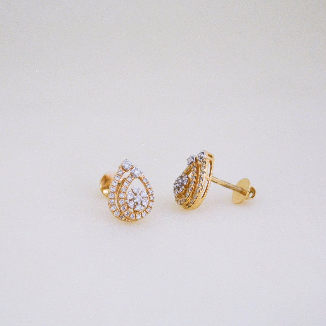 Daisy Diamond Earrings - zivar.in