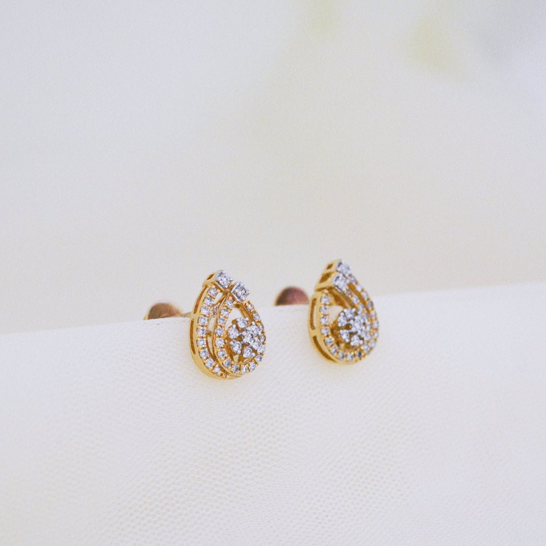 Daisy Diamond Earrings - zivar.in