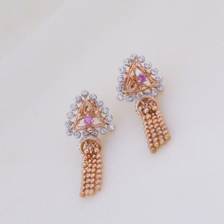 Eliza Diamond Earrings - zivar.in