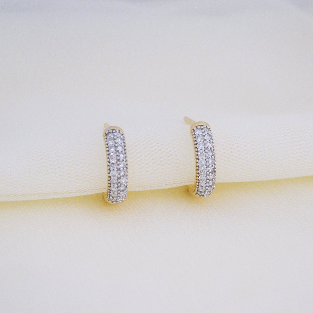 Elizabeth Diamond Earrings - zivar.in