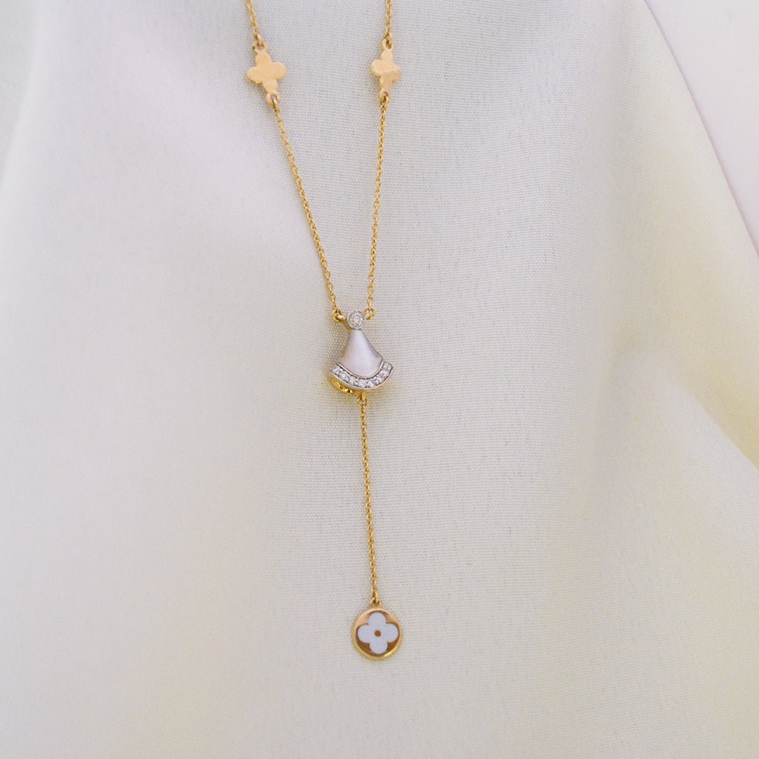 Emily Diamond Neckpiece - zivar.in