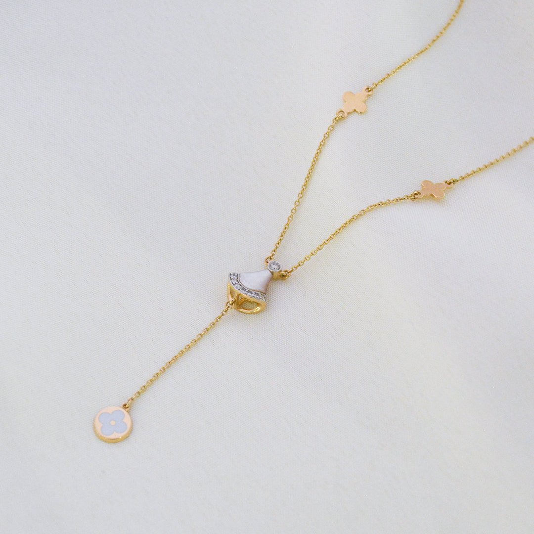 Emily Diamond Neckpiece - zivar.in