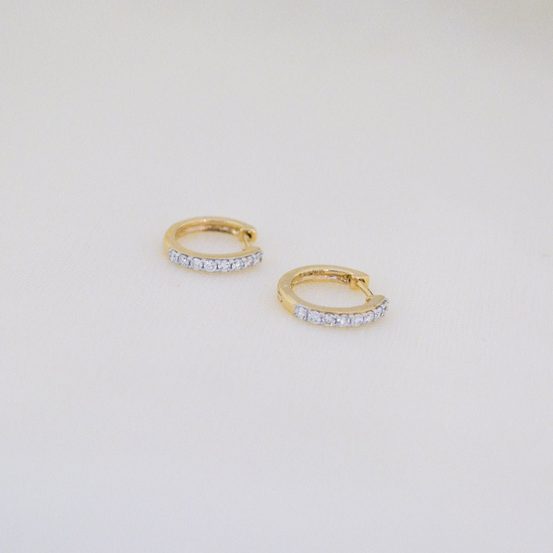 Georgina Diamond Earrings - zivar.in