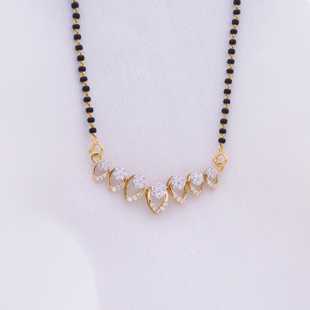 Kaylee Diamond Mangalsutra - zivar.in