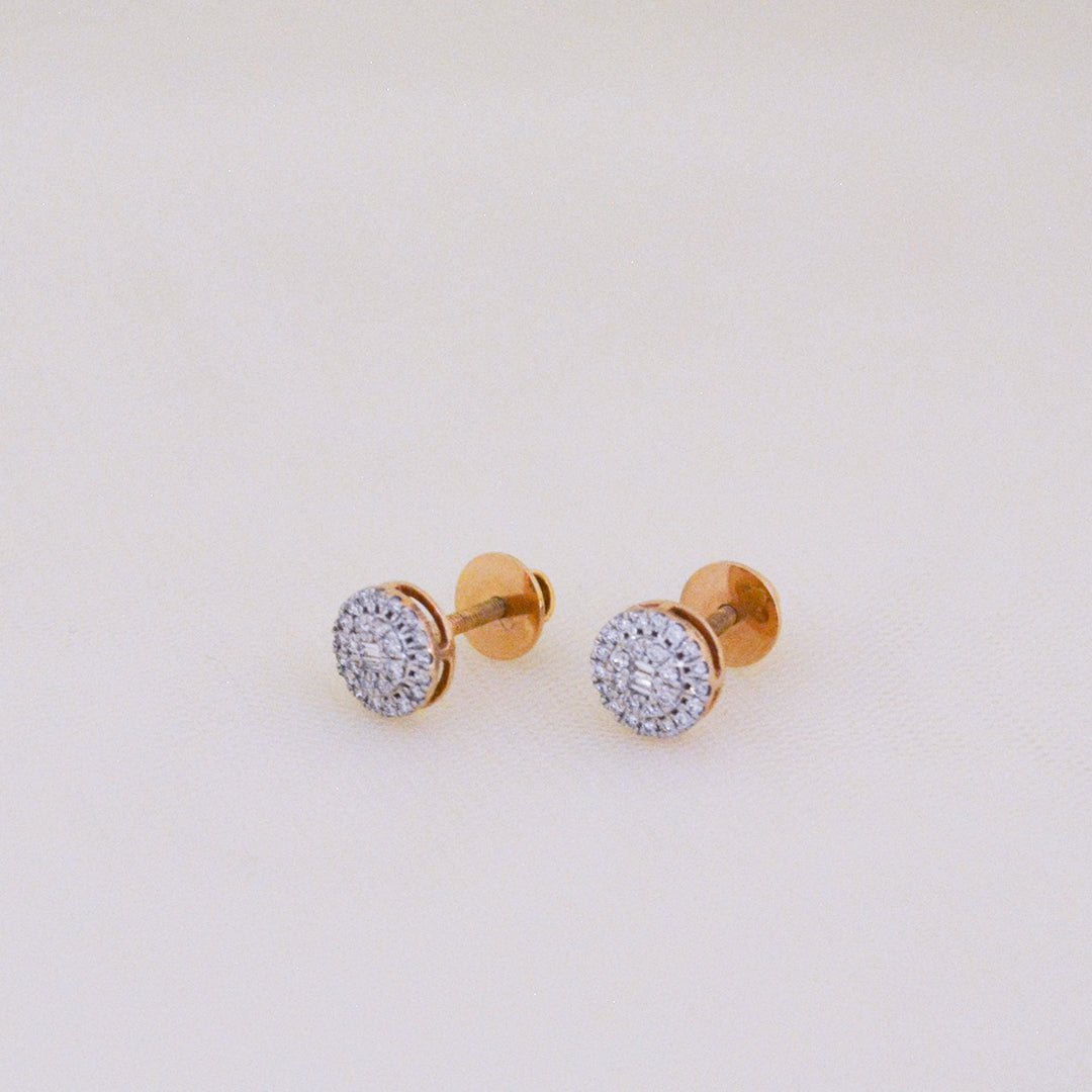 Liam Diamond Earrings - zivar.in