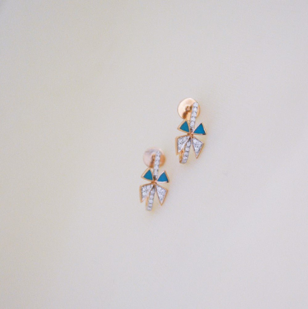 Myra Diamond Earrings - zivar.in