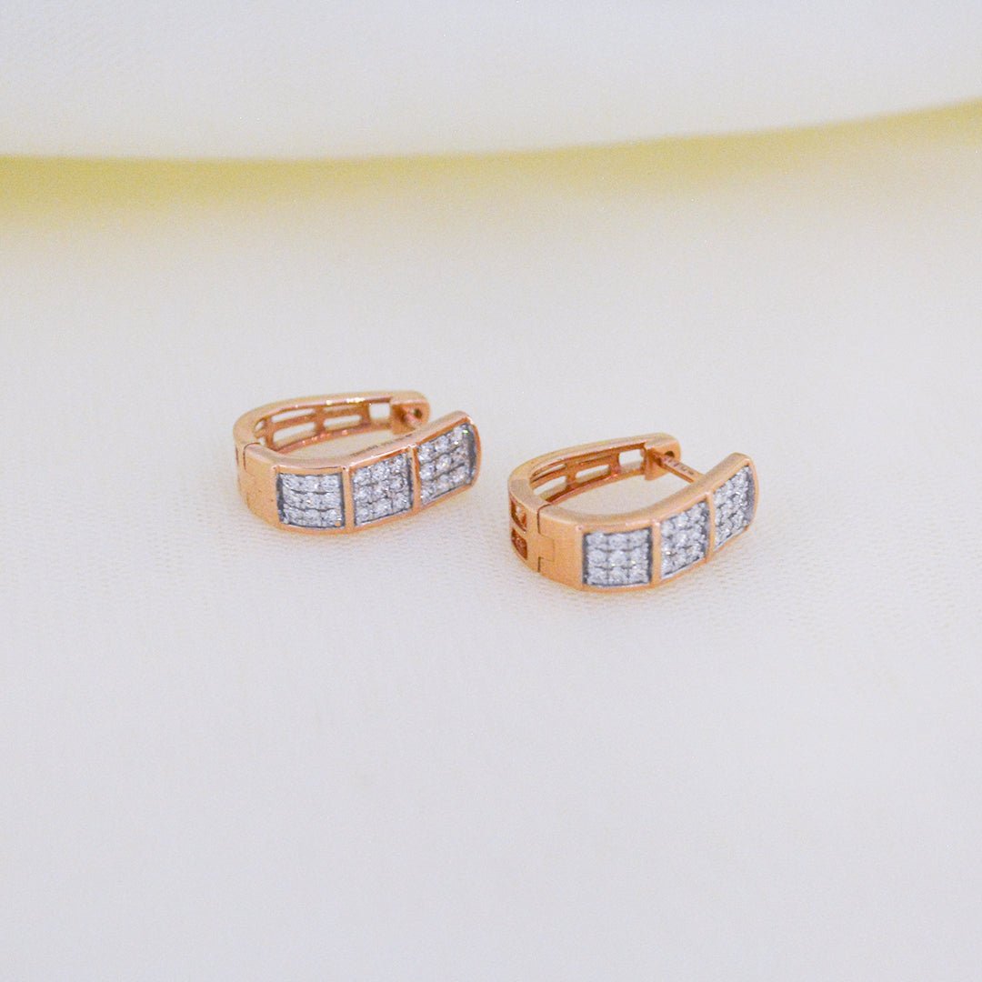 Oliver Diamond Earrings - zivar.in