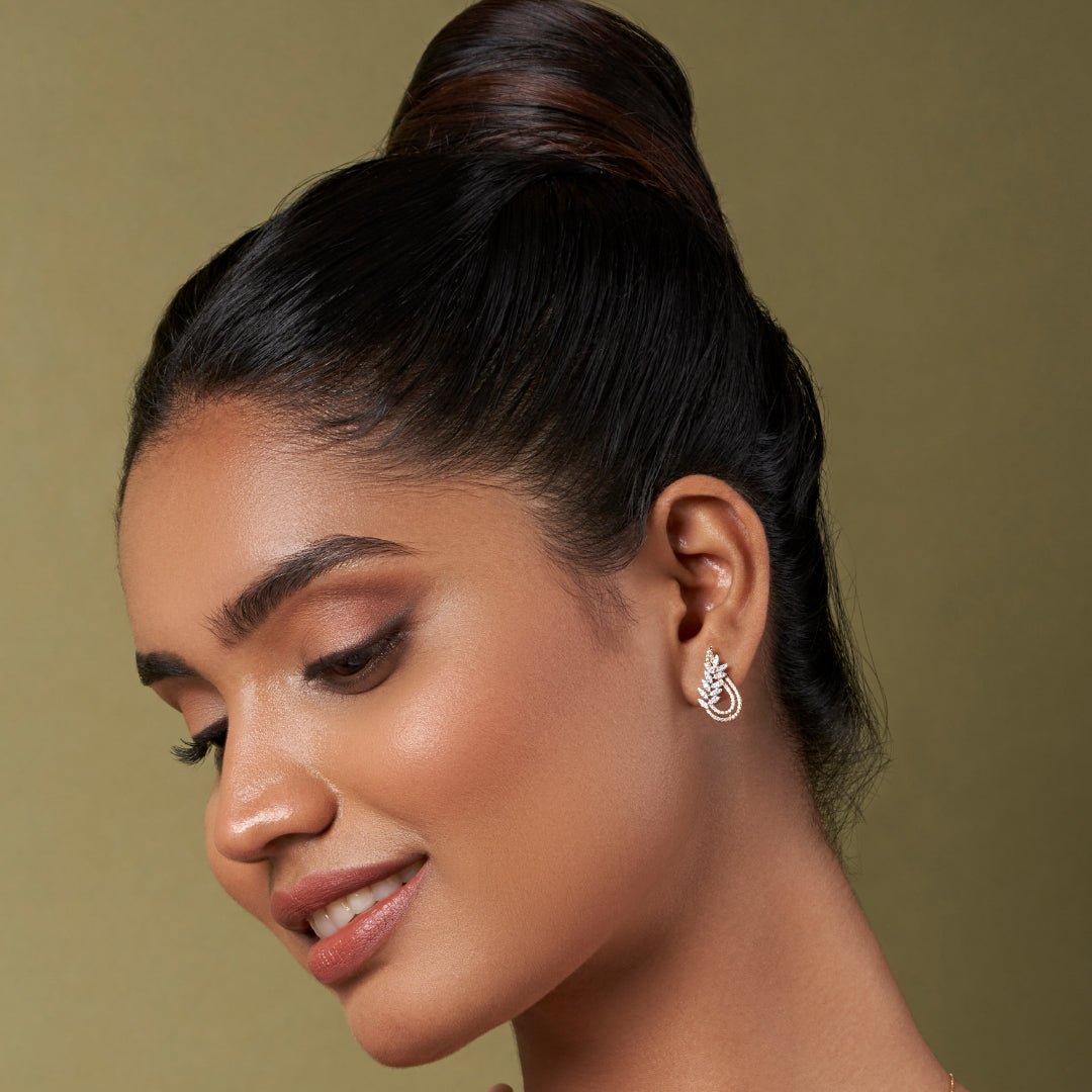 Penelope Diamond Earrings - zivar.in