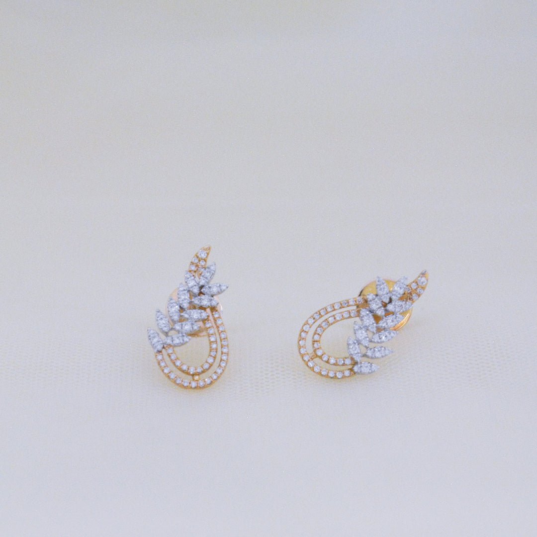 Penelope Diamond Earrings - zivar.in