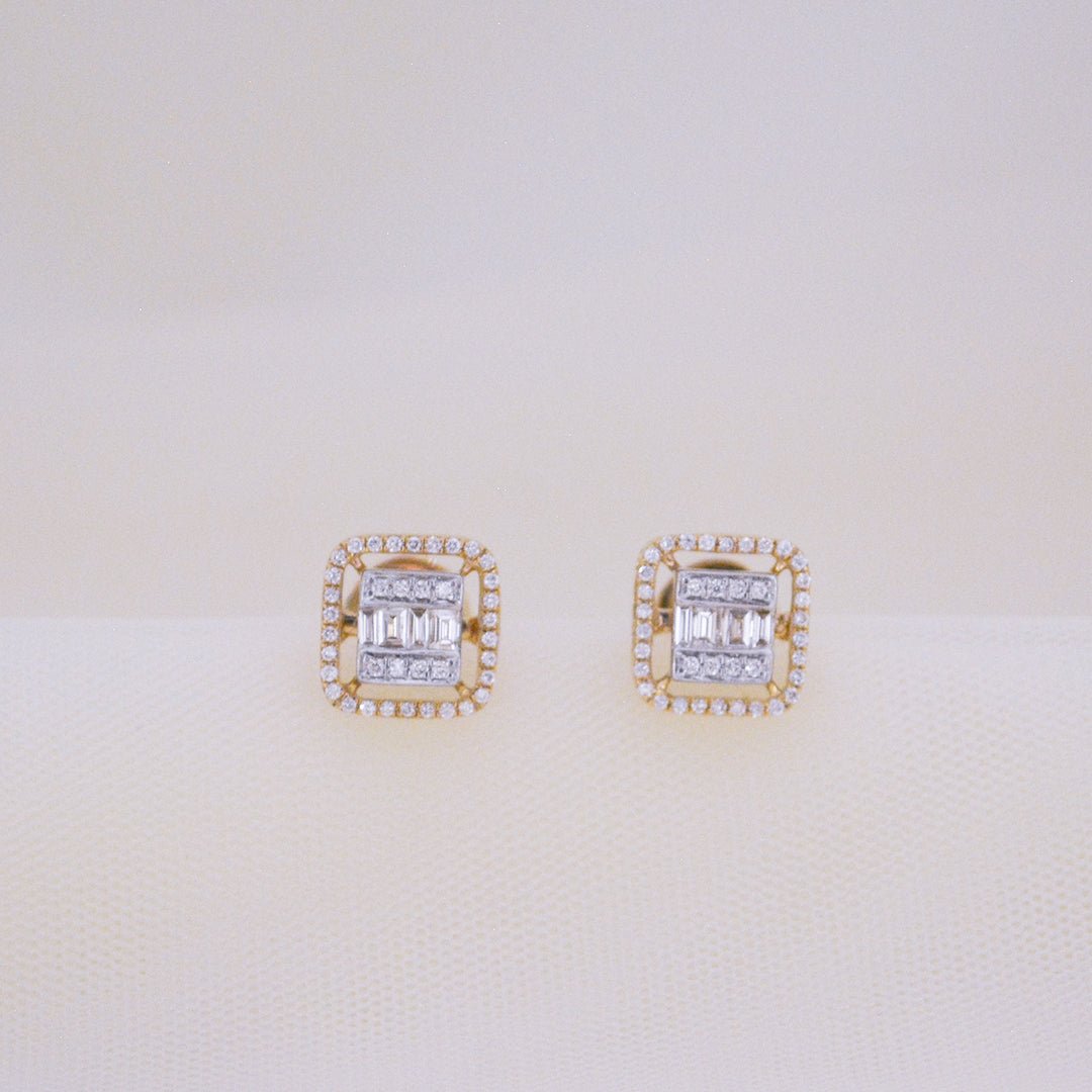 Rey Diamond Earrings - zivar.in