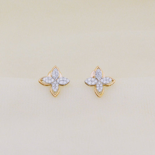 Taylor Diamond Earrings - zivar.in