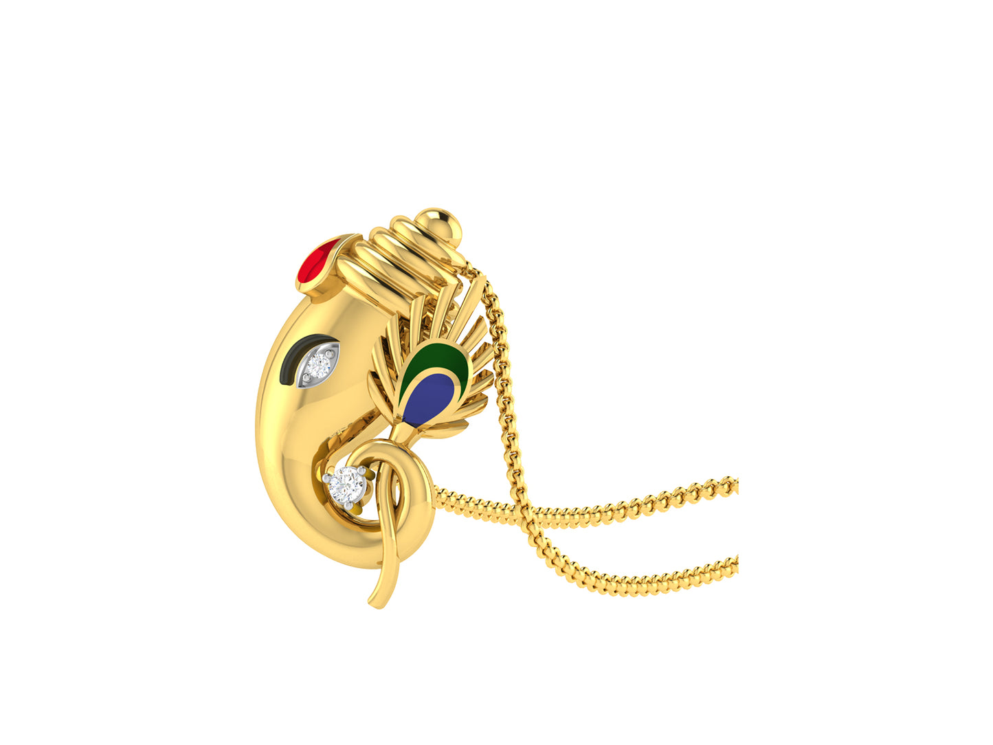 Umaputra Diamond Pendant