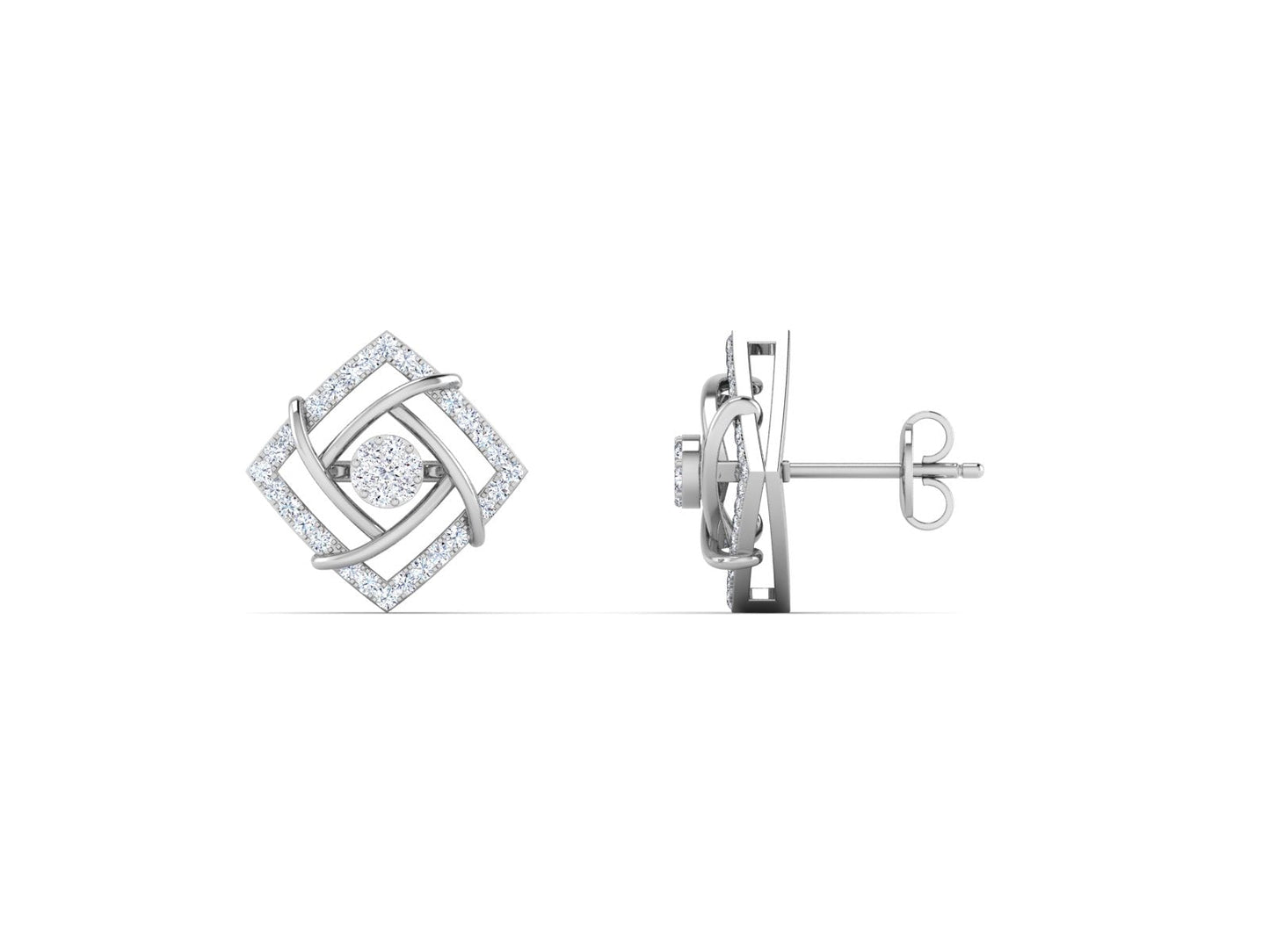 Amabelle DIAMOND EARRING - zivar.in