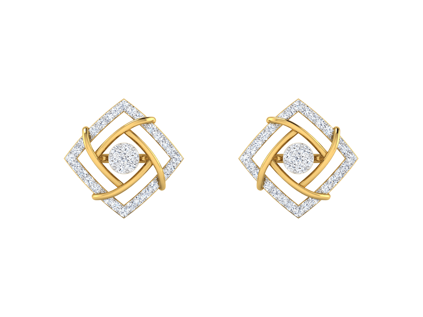 Amabelle DIAMOND EARRING - zivar.in