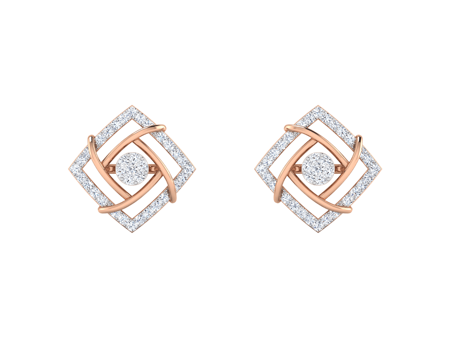 Amabelle DIAMOND EARRING - zivar.in