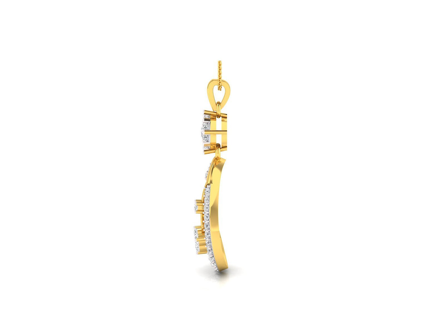 AMRAPALI DIAMOND PENDANT - zivar.co