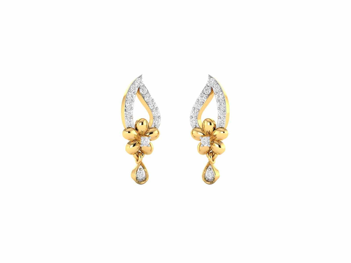 Arva Diamond Earring - zivar.in