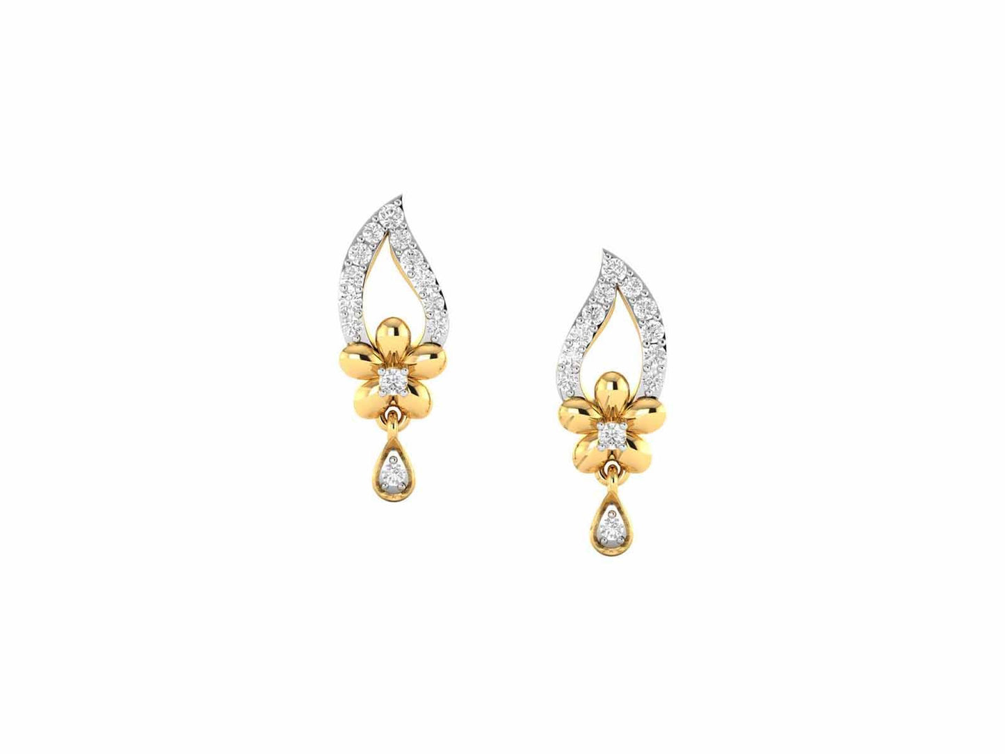 Arva Diamond Earring - zivar.in
