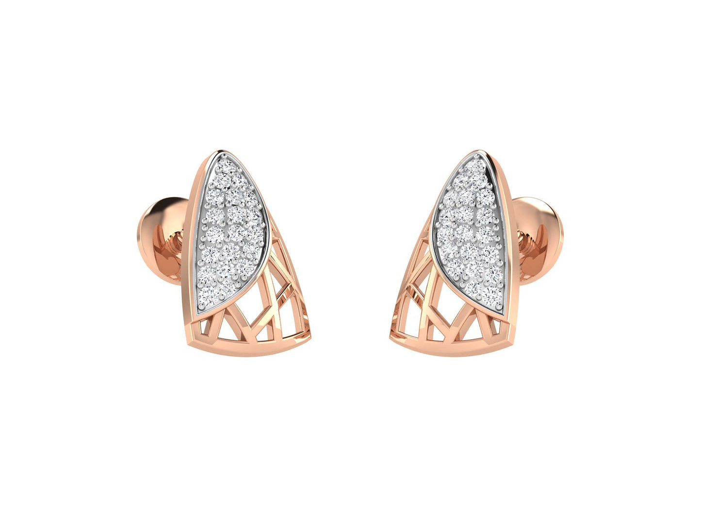 ASHER DIAMOND EARRING - zivar.in