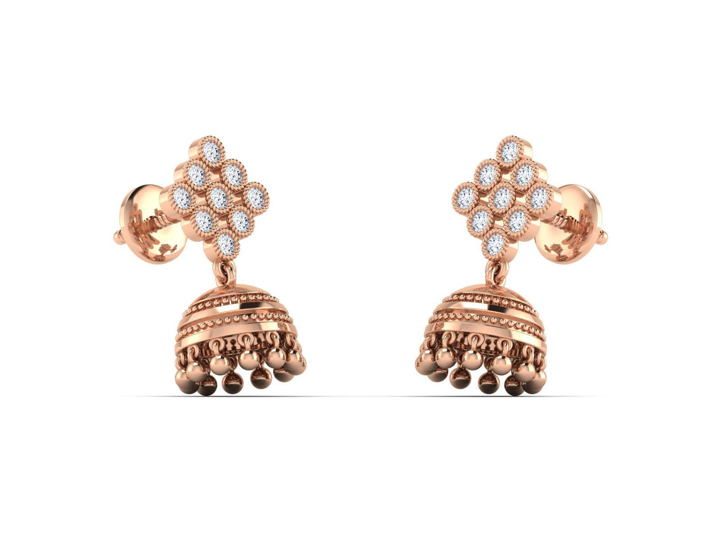 Barkha Diamond Earring - zivar.in