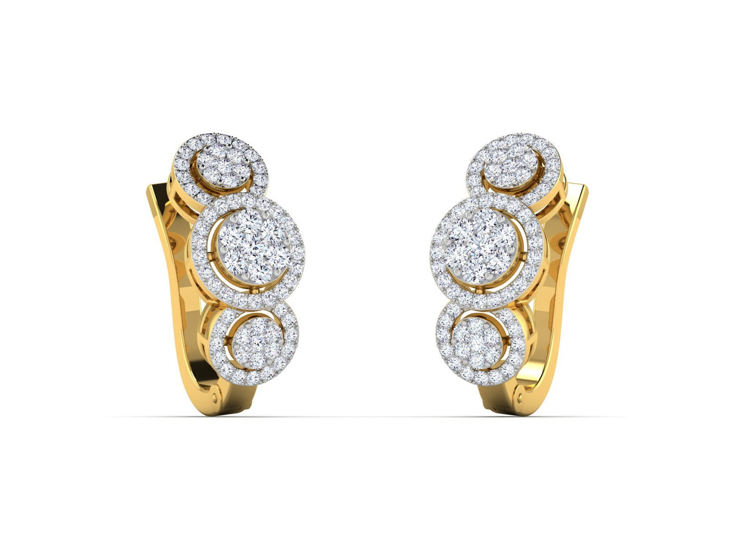 Belita Diamond Earrings - zivar.in