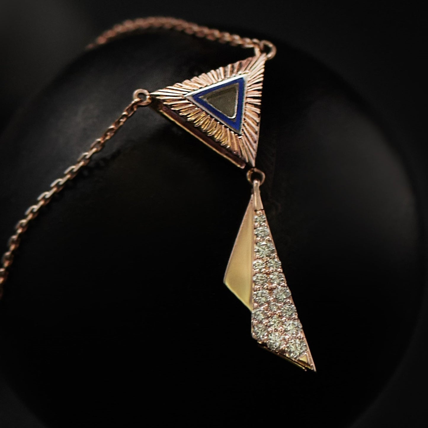 Carole Diamond Neckpiece - zivar.co