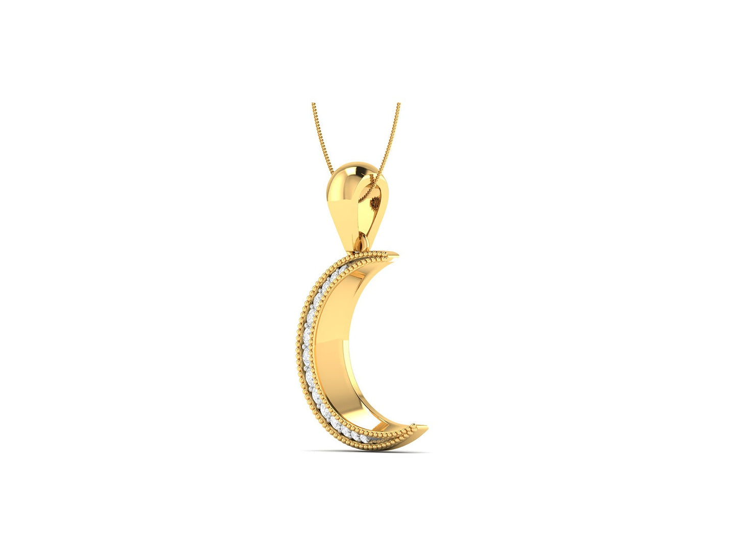 CHANDRA DIAMOND PENDANT - zivar.in