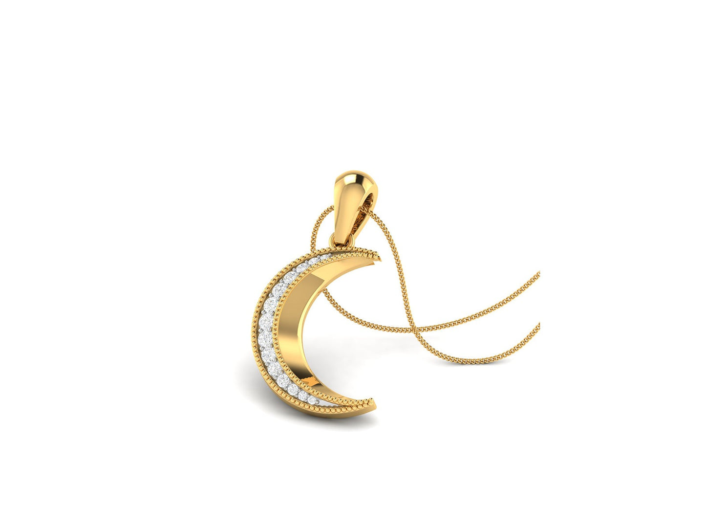 CHANDRA DIAMOND PENDANT - zivar.in