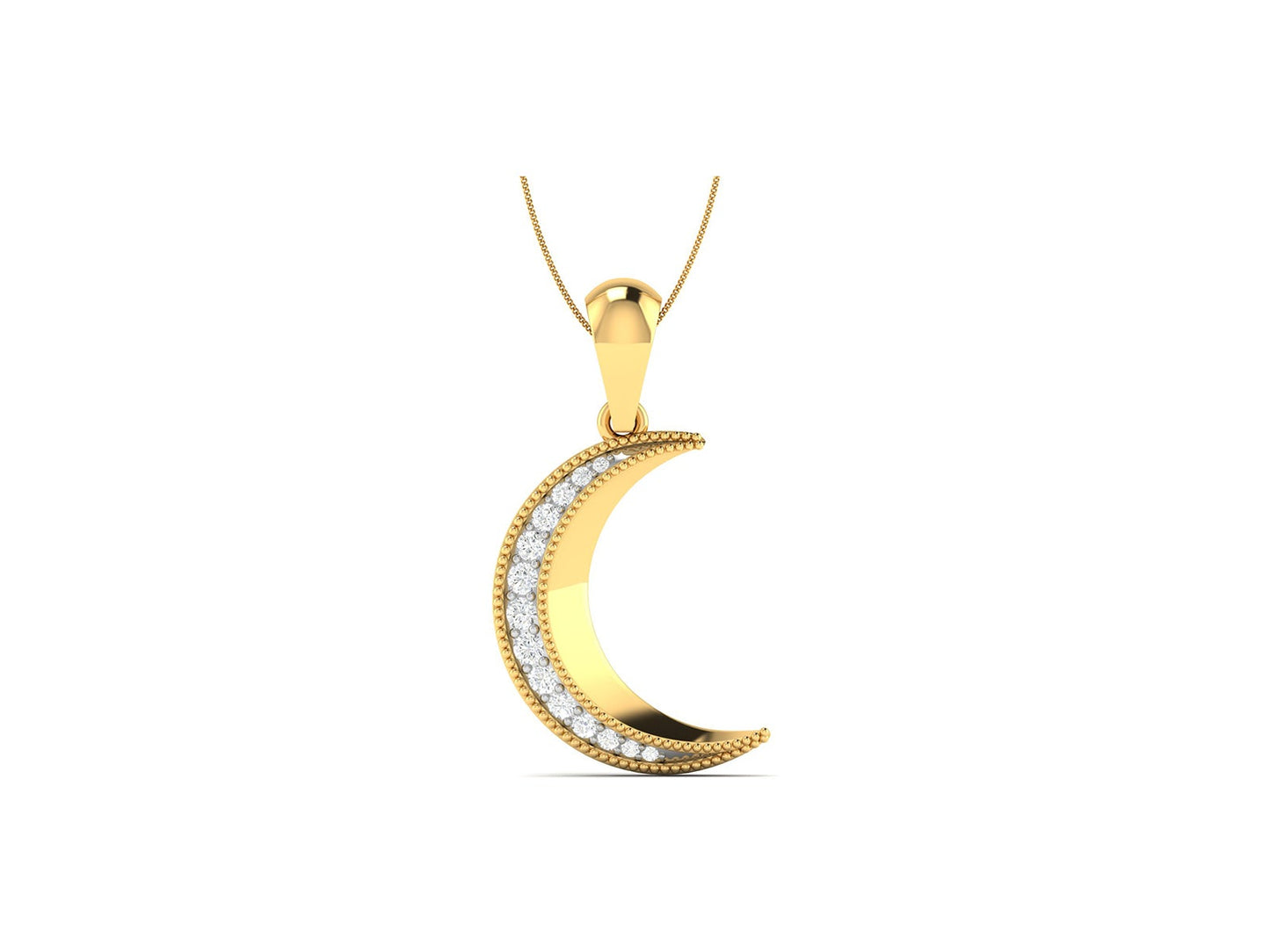 CHANDRA DIAMOND PENDANT - zivar.in