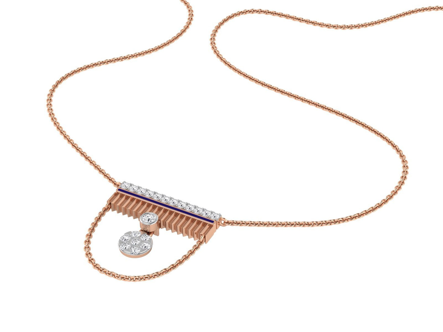 CLARETTE DIAMOND NECKPIECE - zivar.co