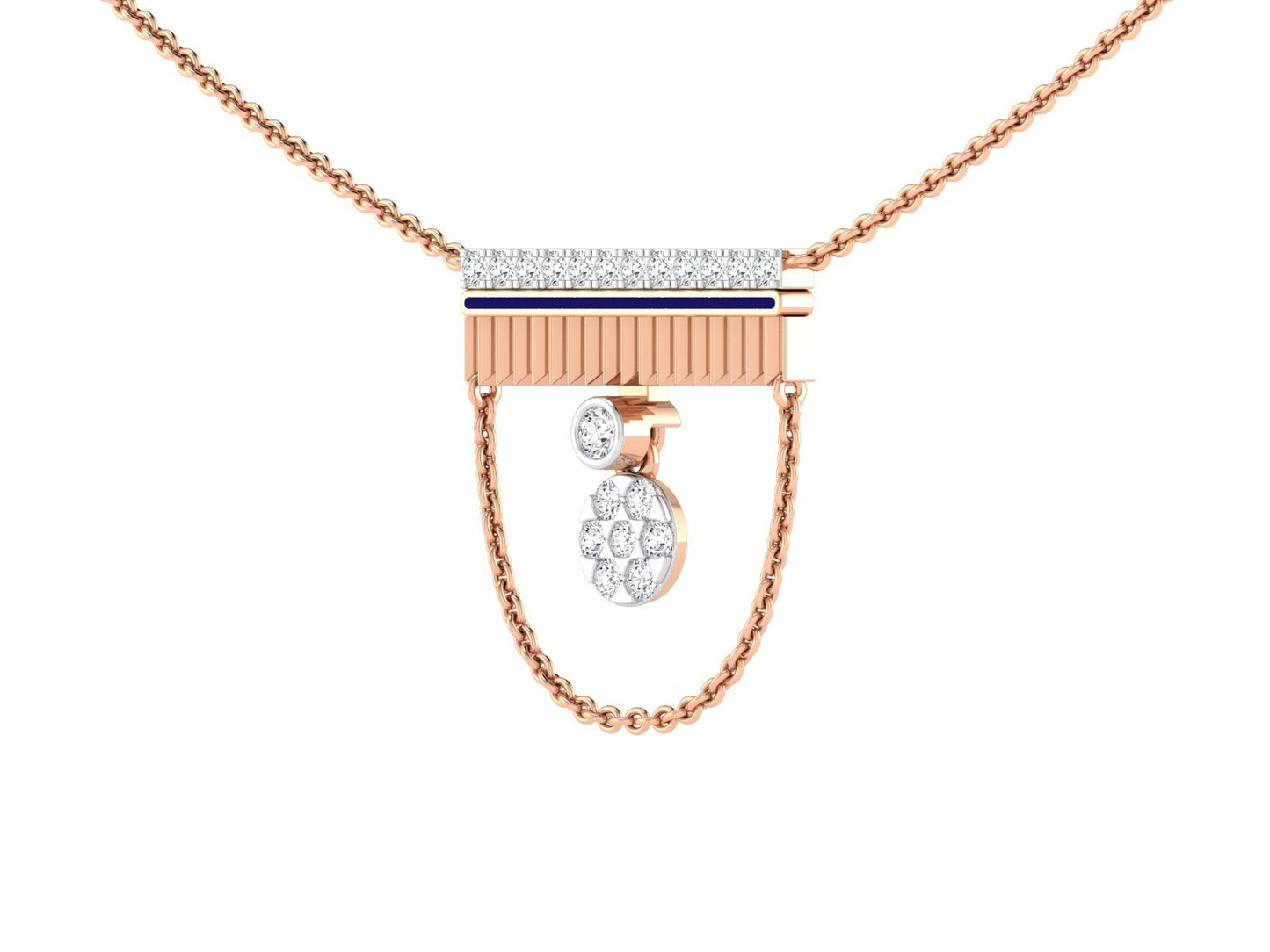 CLARETTE DIAMOND NECKPIECE - zivar.co