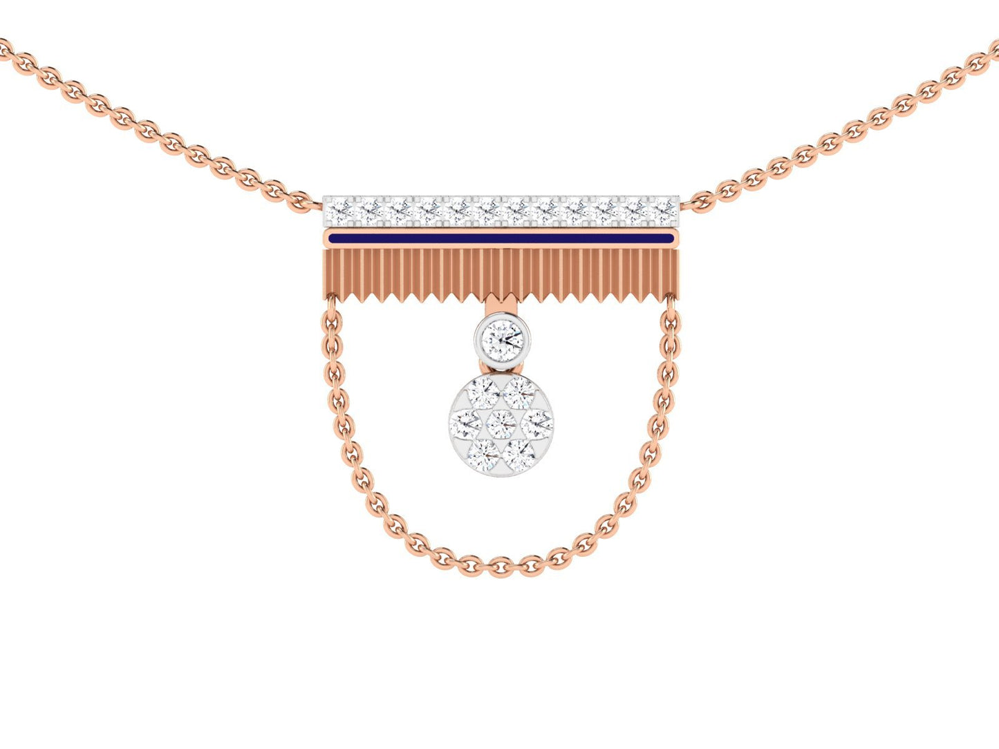 CLARETTE DIAMOND NECKPIECE - zivar.co