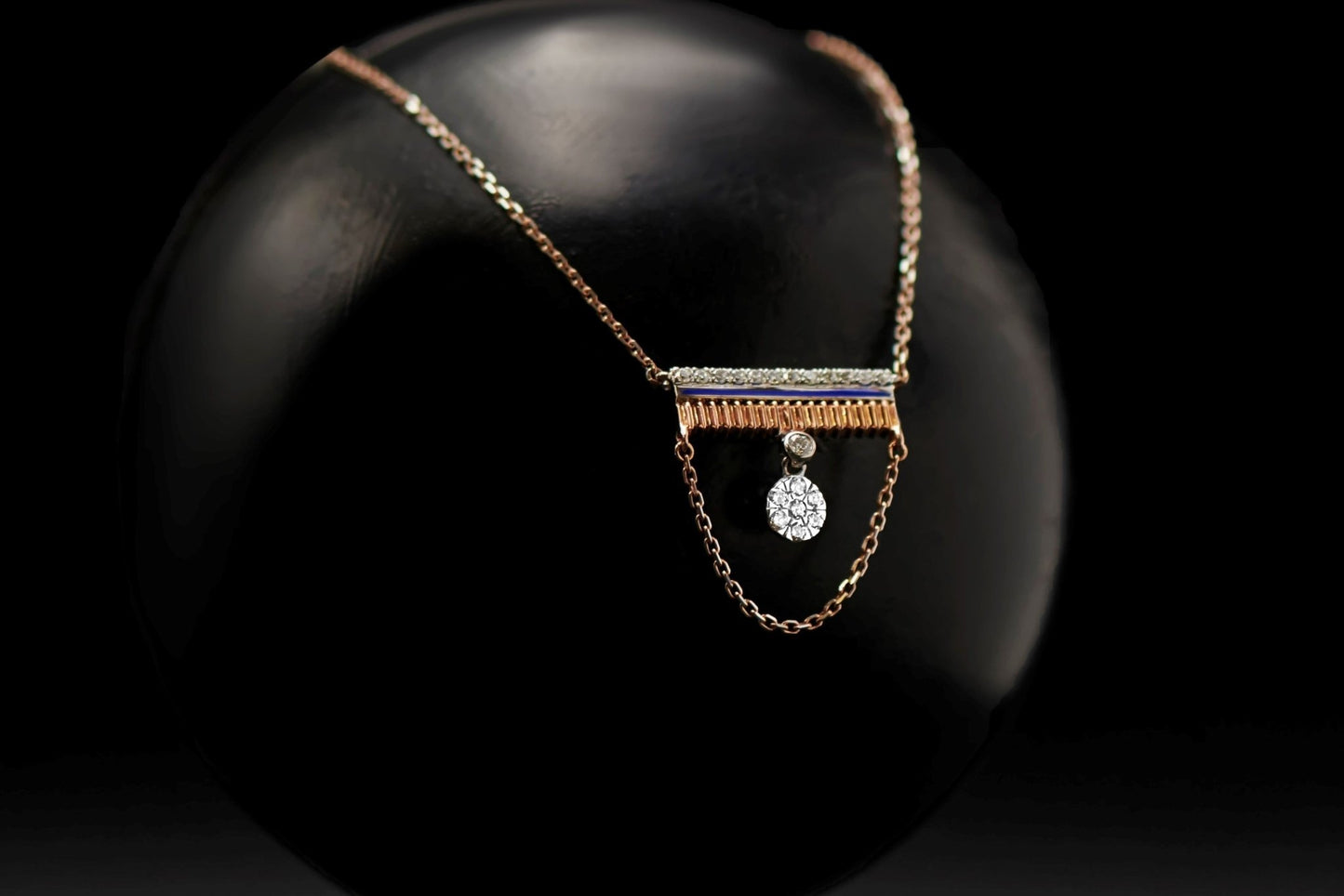 CLARETTE DIAMOND NECKPIECE - zivar.co