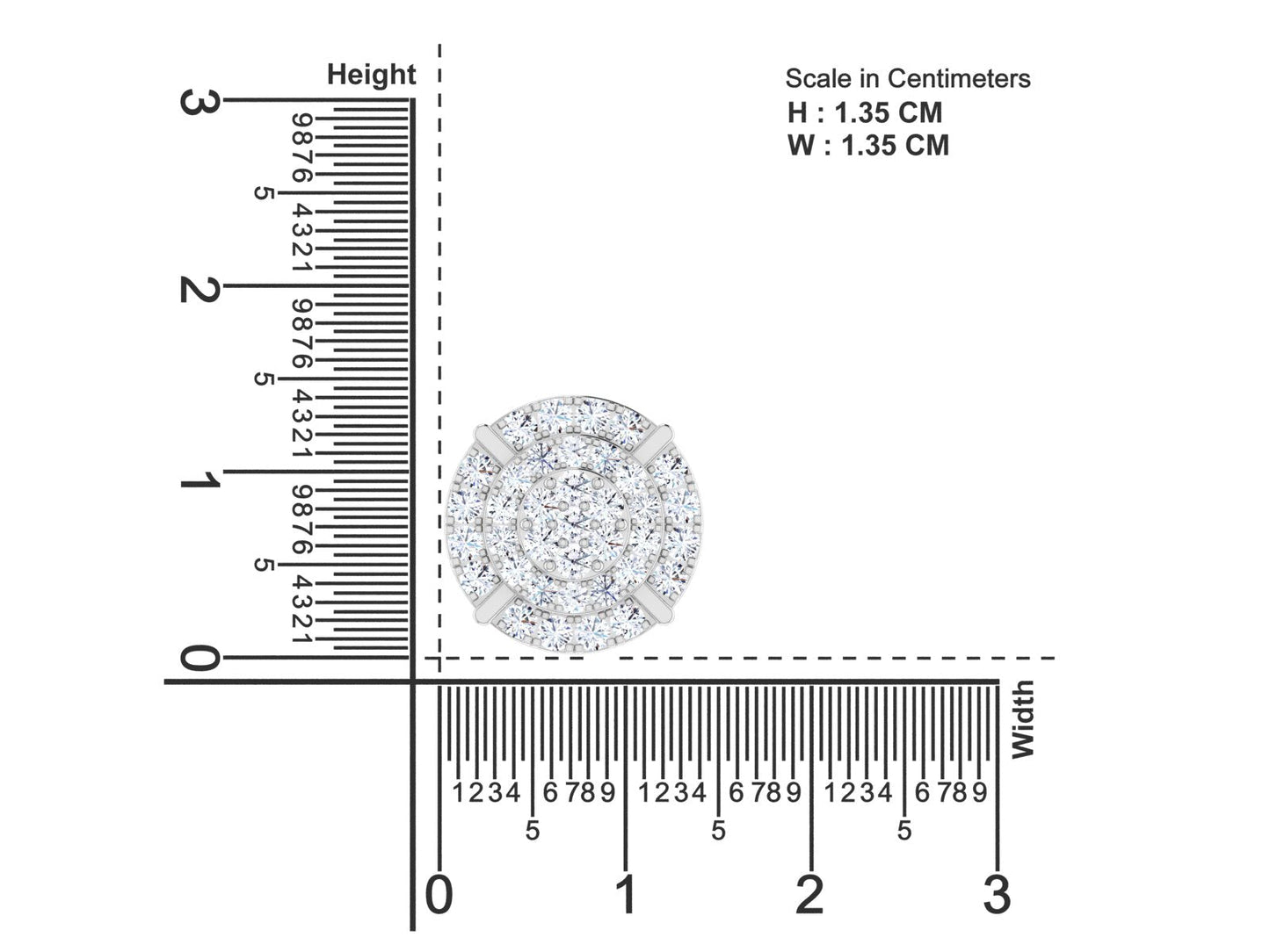 CRISANN DIAMOND EARRING - zivar.in