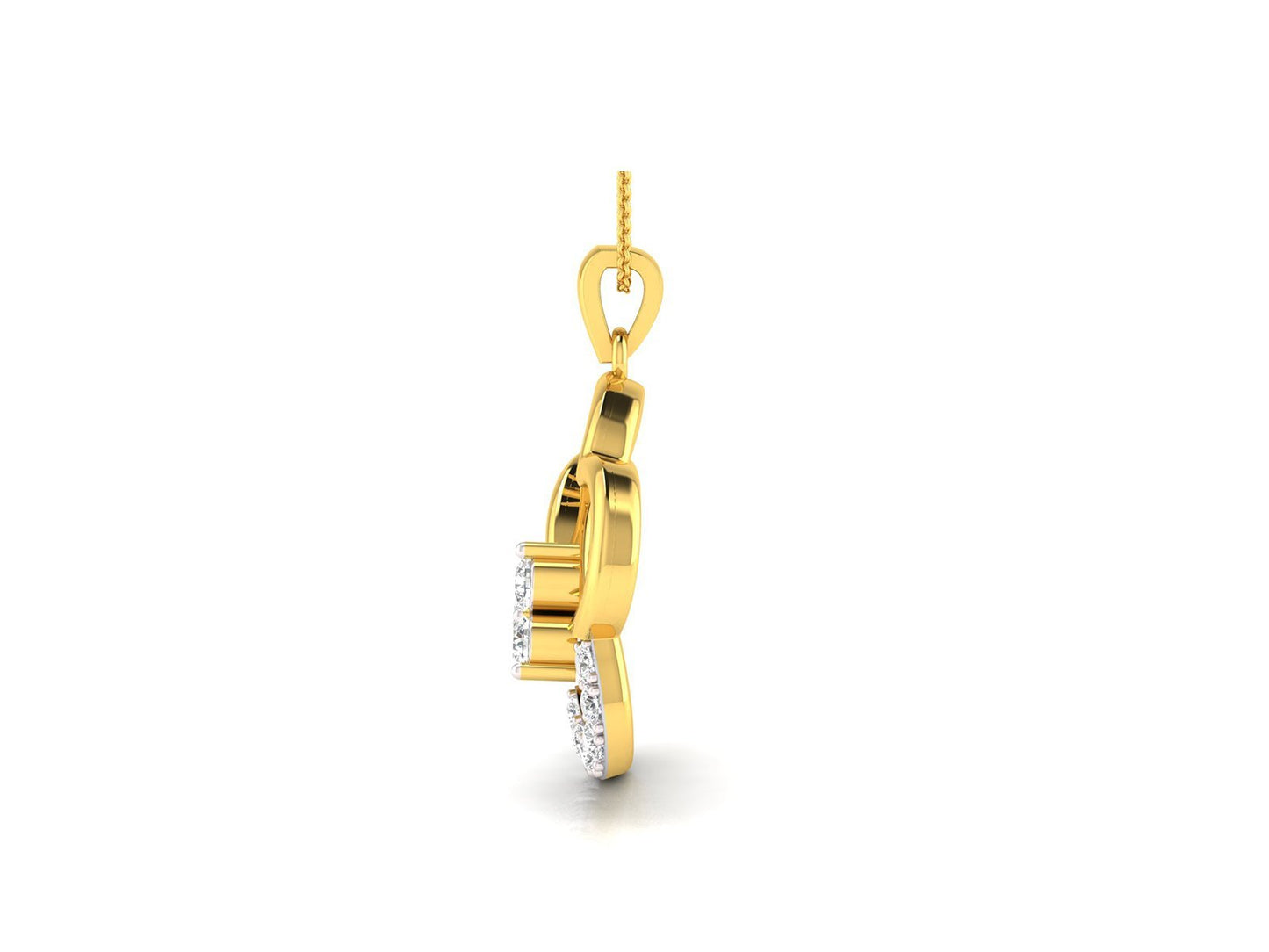 DAISY DREAM DIAMOND PENDANT - zivar.co