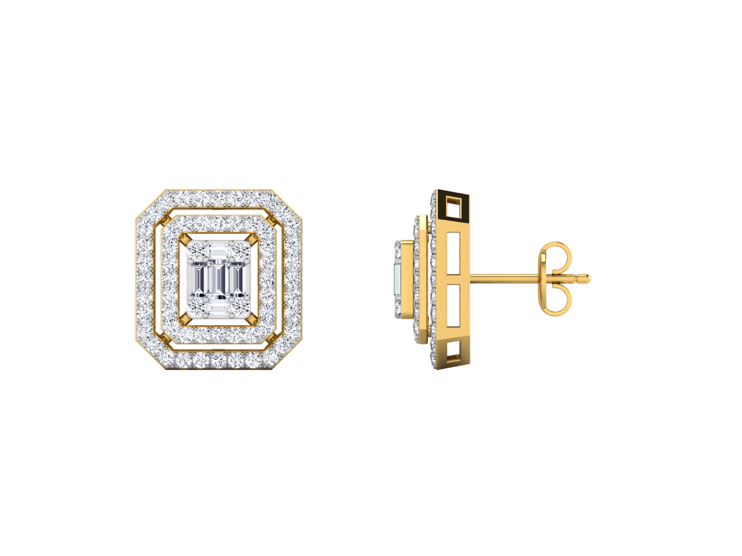 Delicia Diamond Earrings - zivar.in