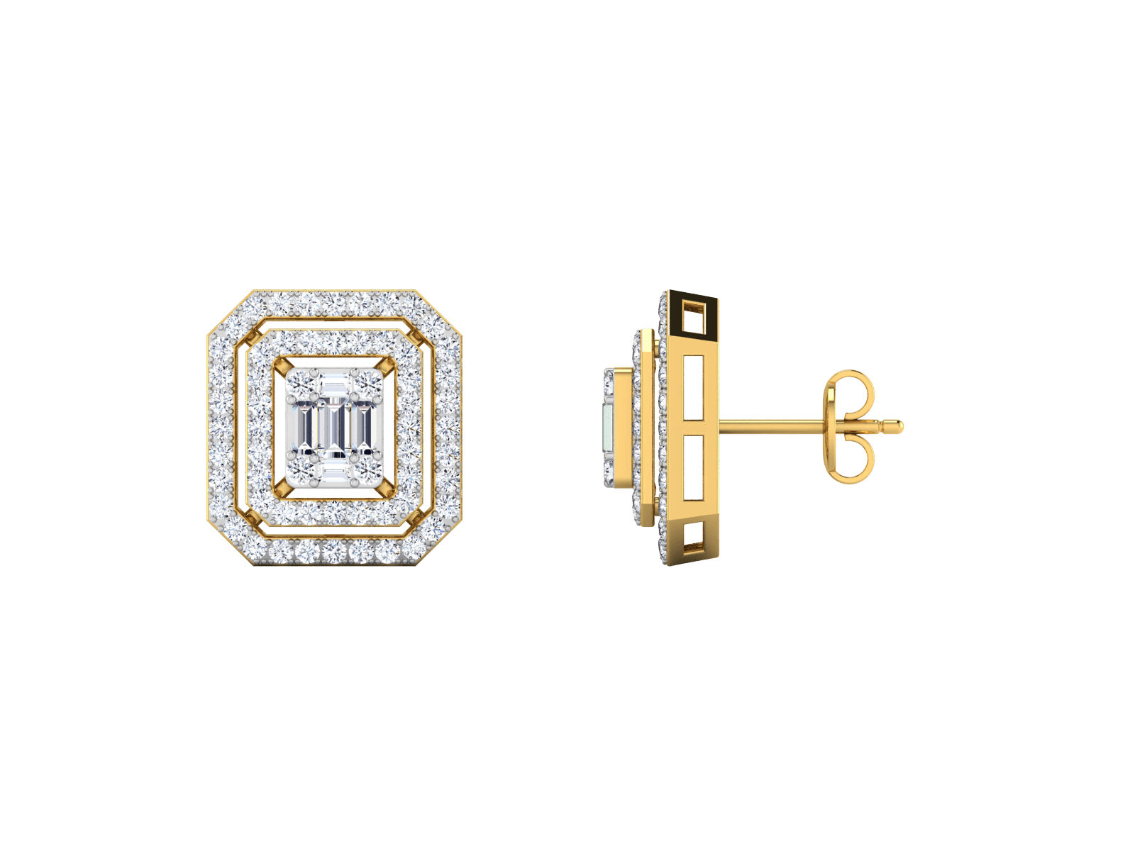 Delicia Diamond Earrings - zivar.in