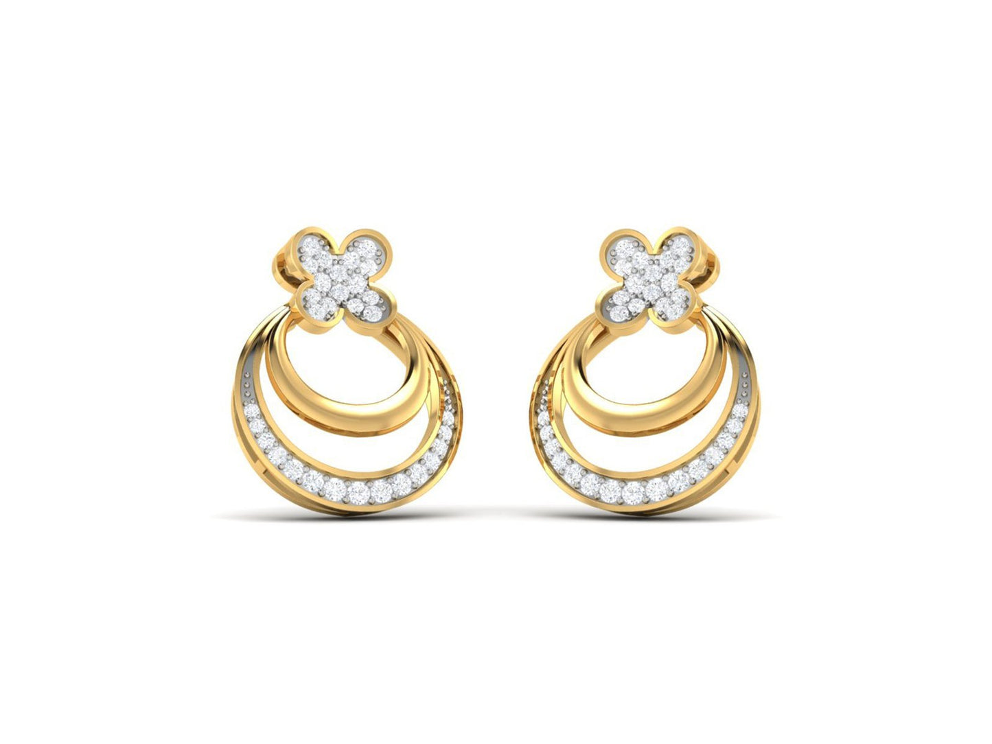 DIANA DIAMOND EARRING - zivar.co