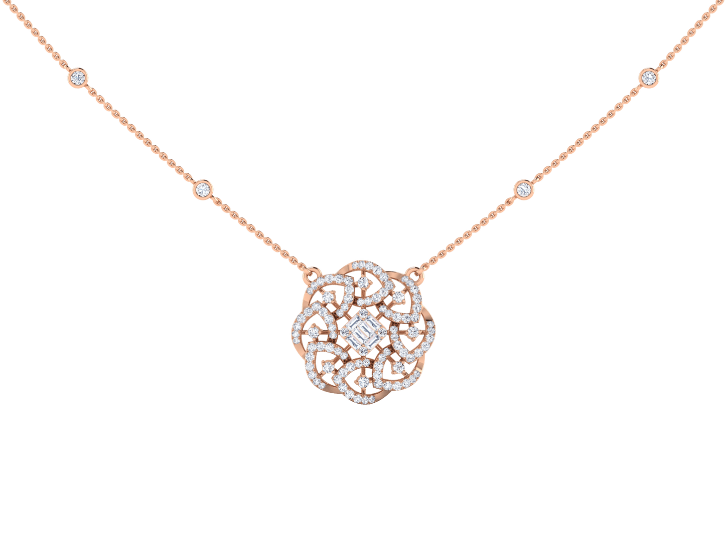Diana Diamond Pendant - zivar.in