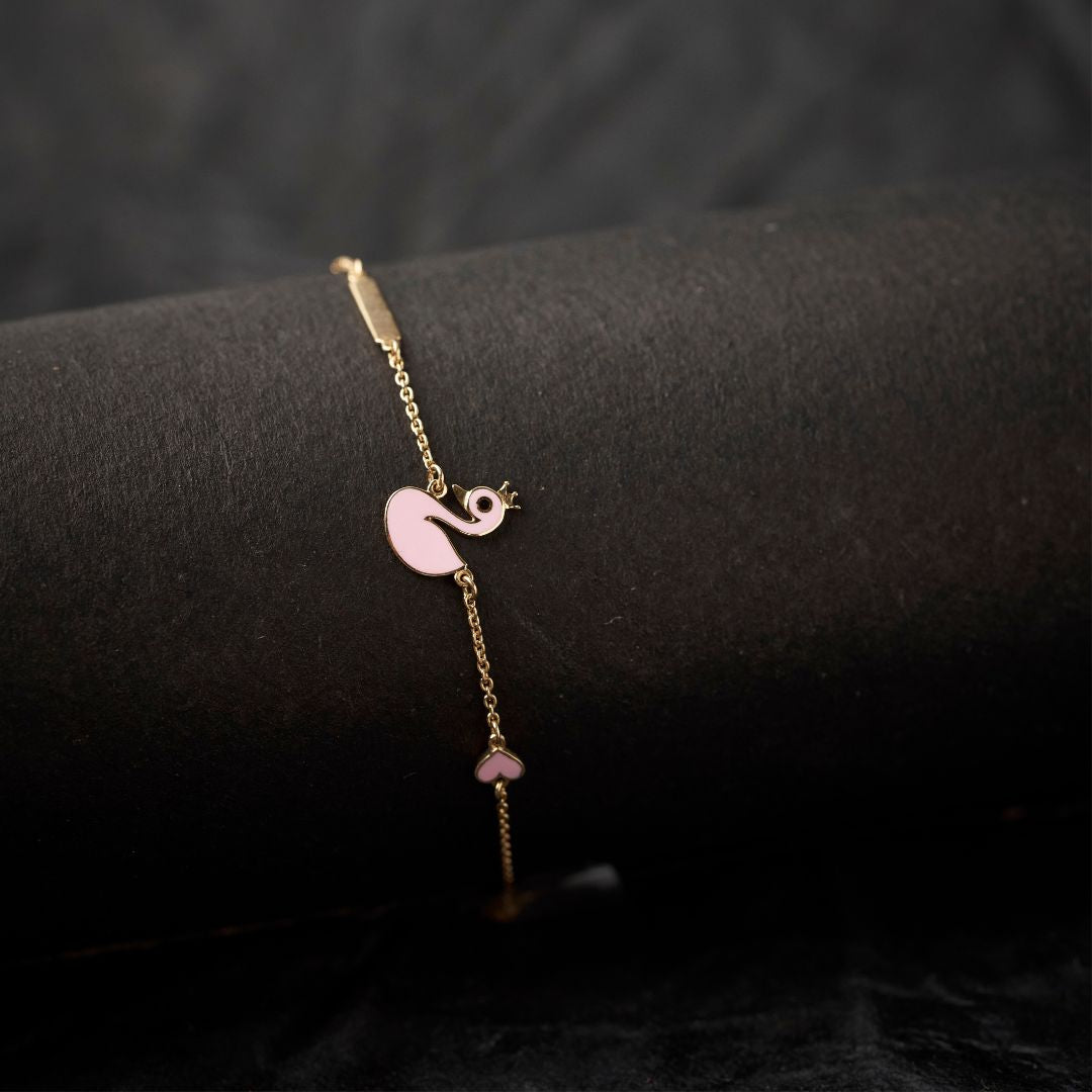 Duck Gold Bracelet - zivar.in