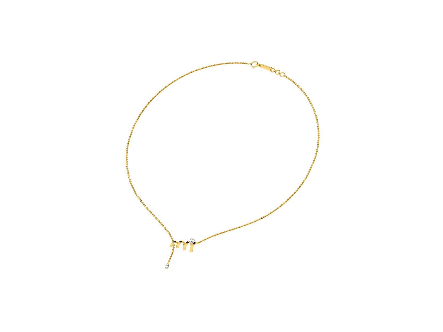 EDITTA DIAMOND NECKPIECE - zivar.co