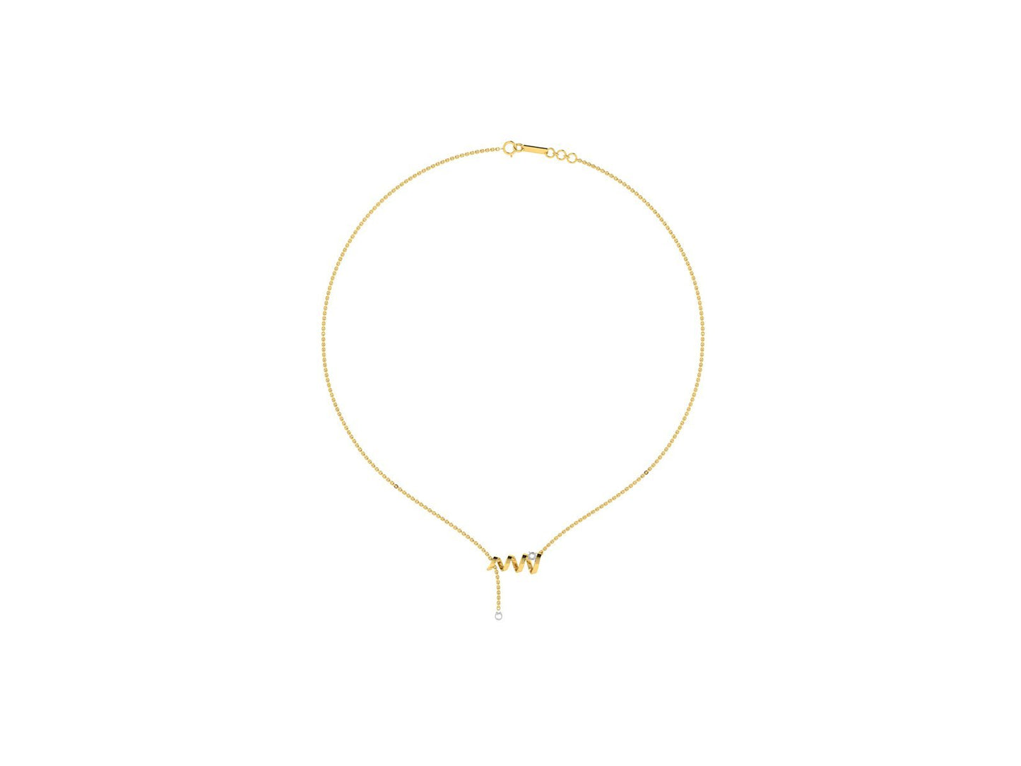 EDITTA DIAMOND NECKPIECE - zivar.co