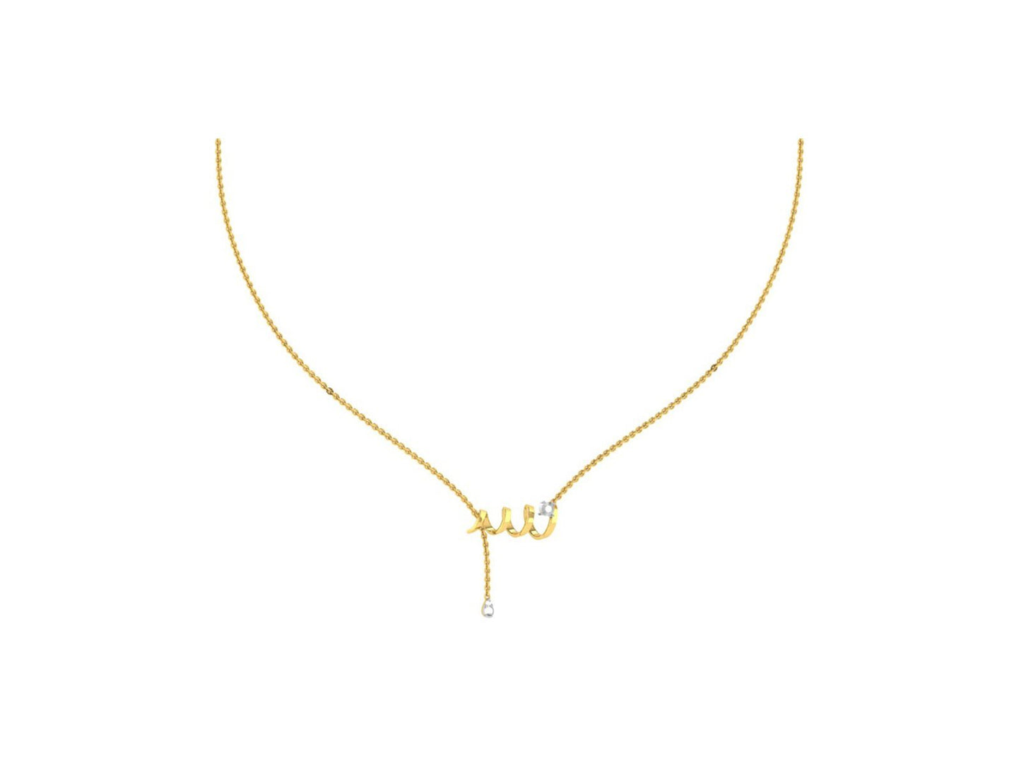 EDITTA DIAMOND NECKPIECE - zivar.co