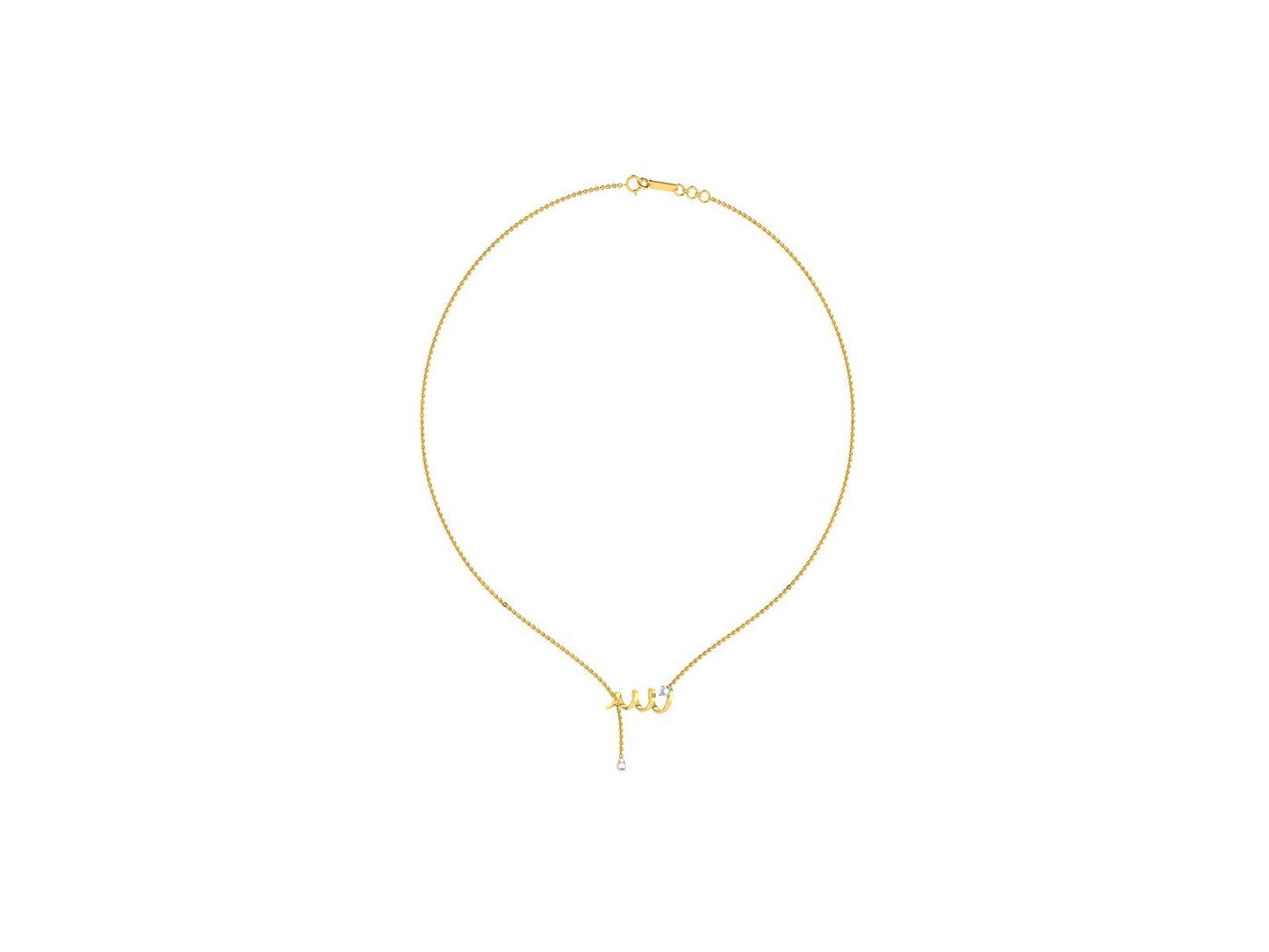 EDITTA DIAMOND NECKPIECE - zivar.co