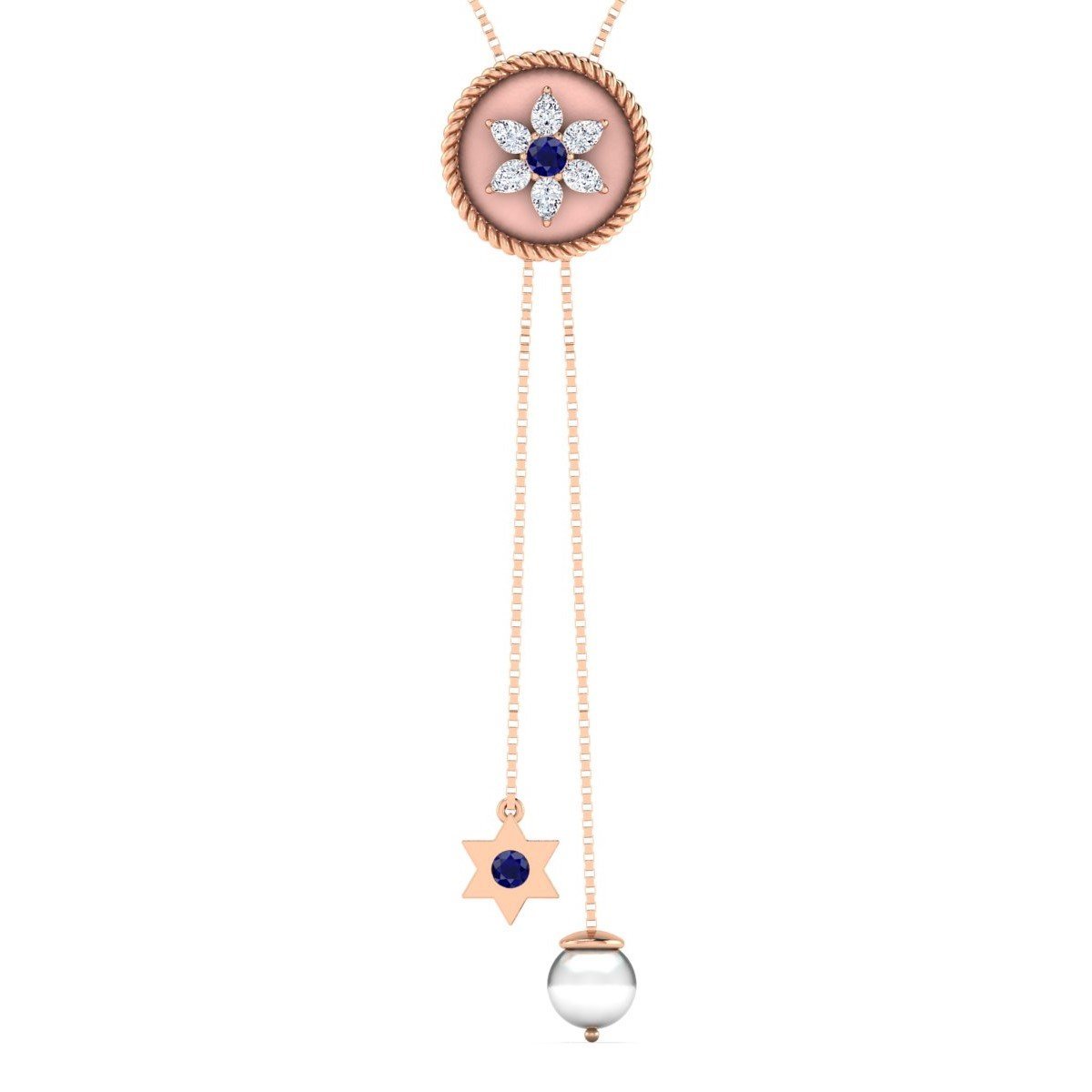 Emira Diamond Necklace - zivar.co