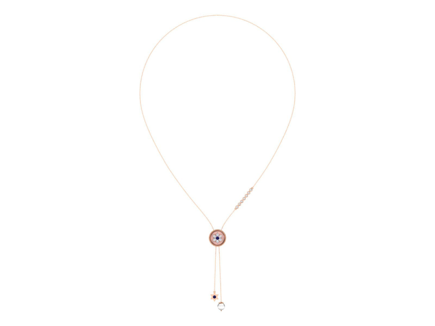 Emira Diamond Necklace - zivar.co